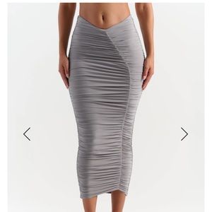 Naked Wardrobe midi skirt NWT